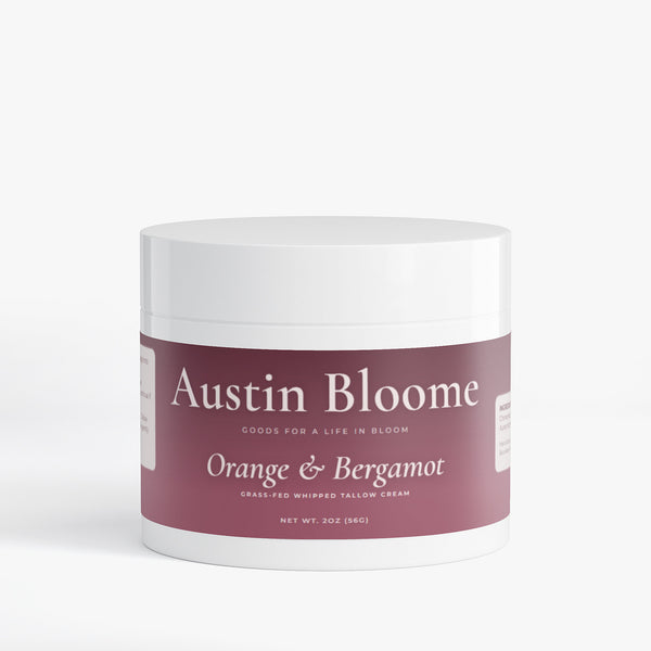 Tallow Cream Orange & Bergamot