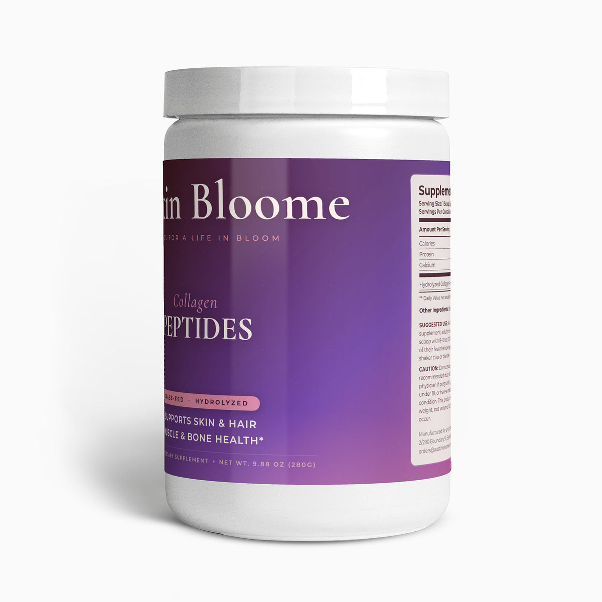 Grass-Fed Hydrolyzed Collagen Peptides
