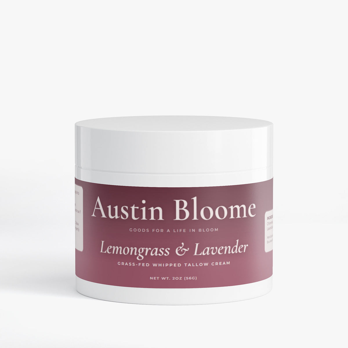 Tallow Cream Lemongrass & Lavender