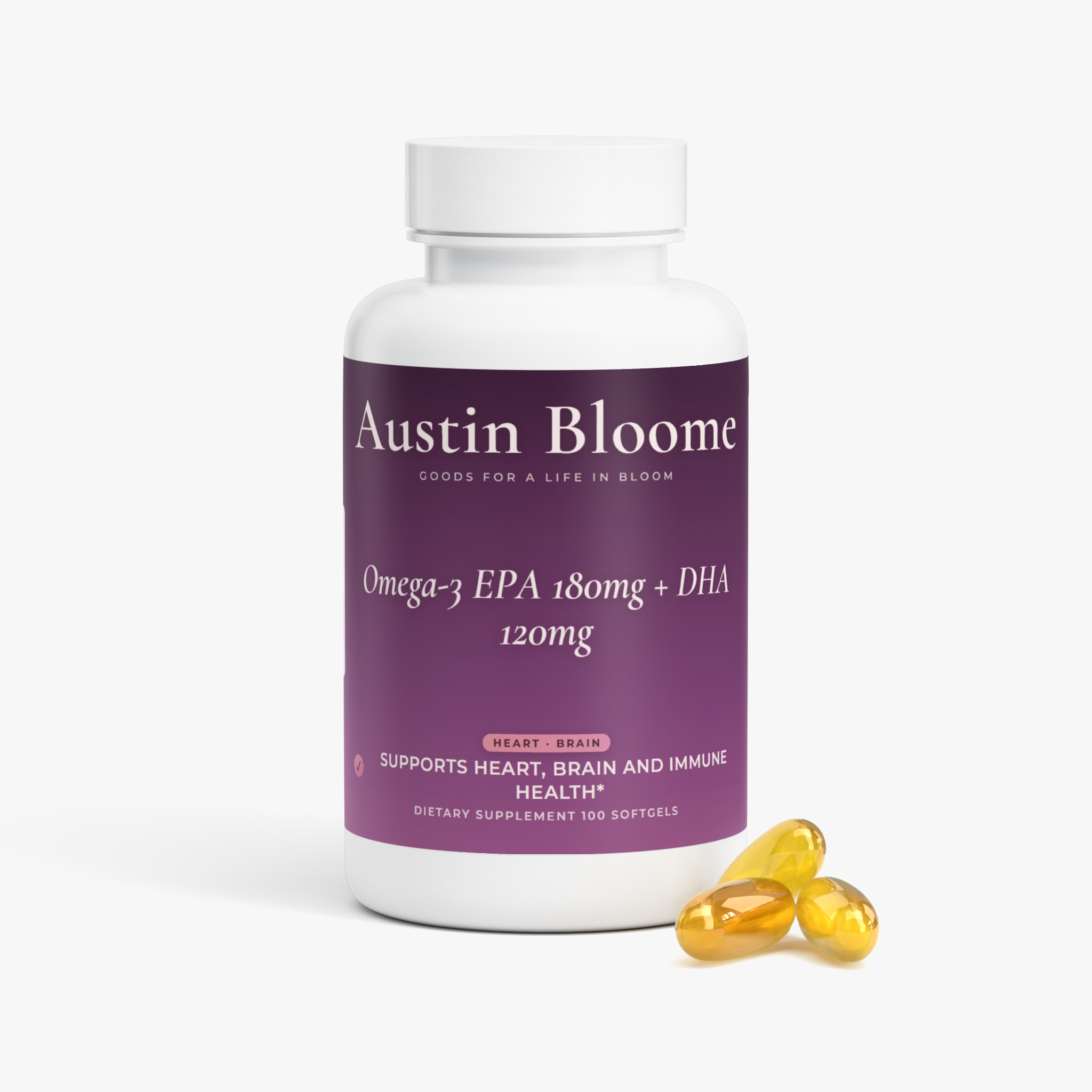 Omega-3 EPA 180mg + DHA 120mg
