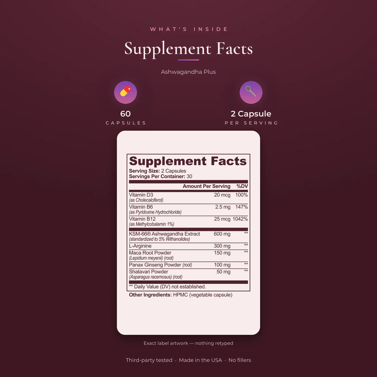 Ashwagandha Plus — Austin Bloome product image 2