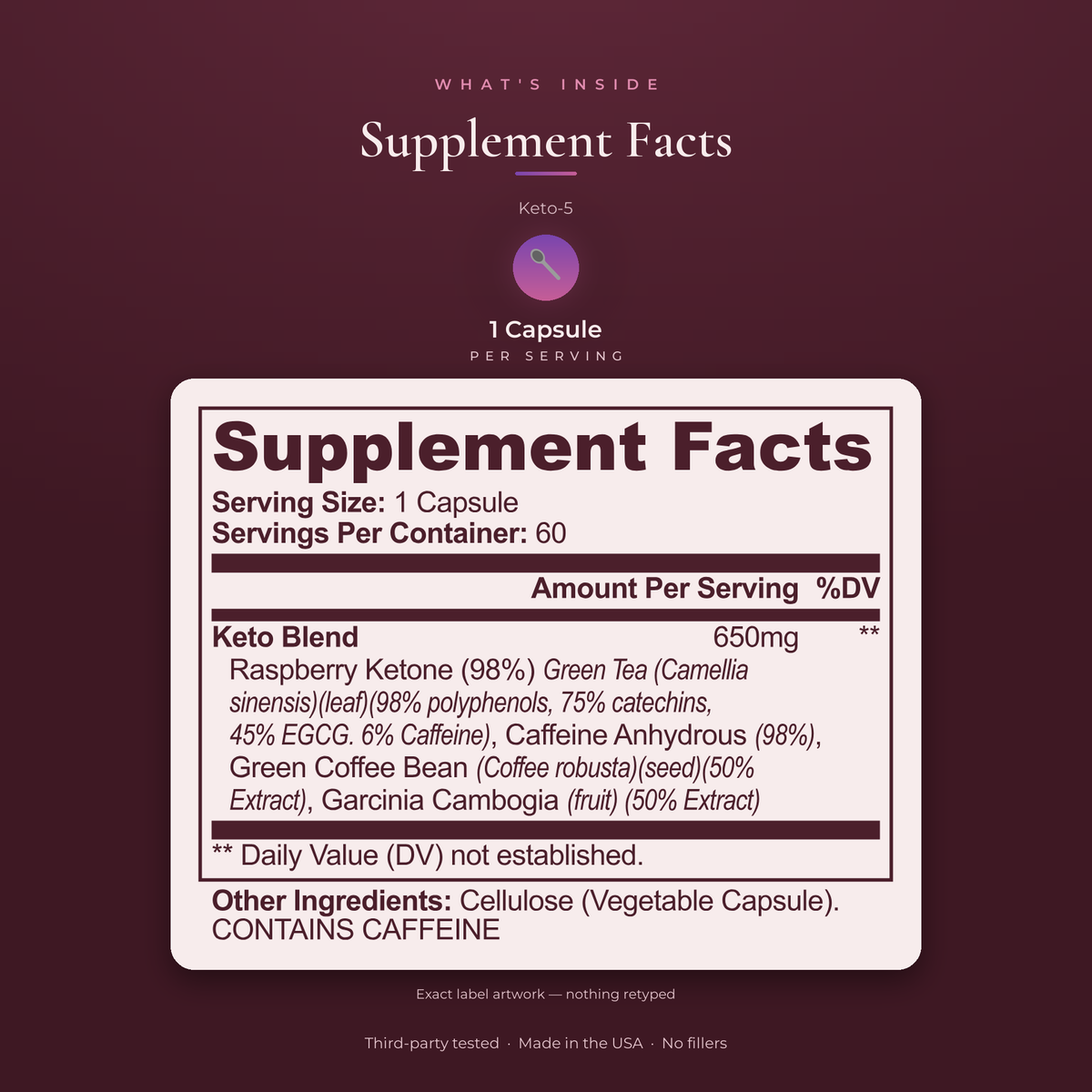 Keto-5 — Austin Bloome product image 2