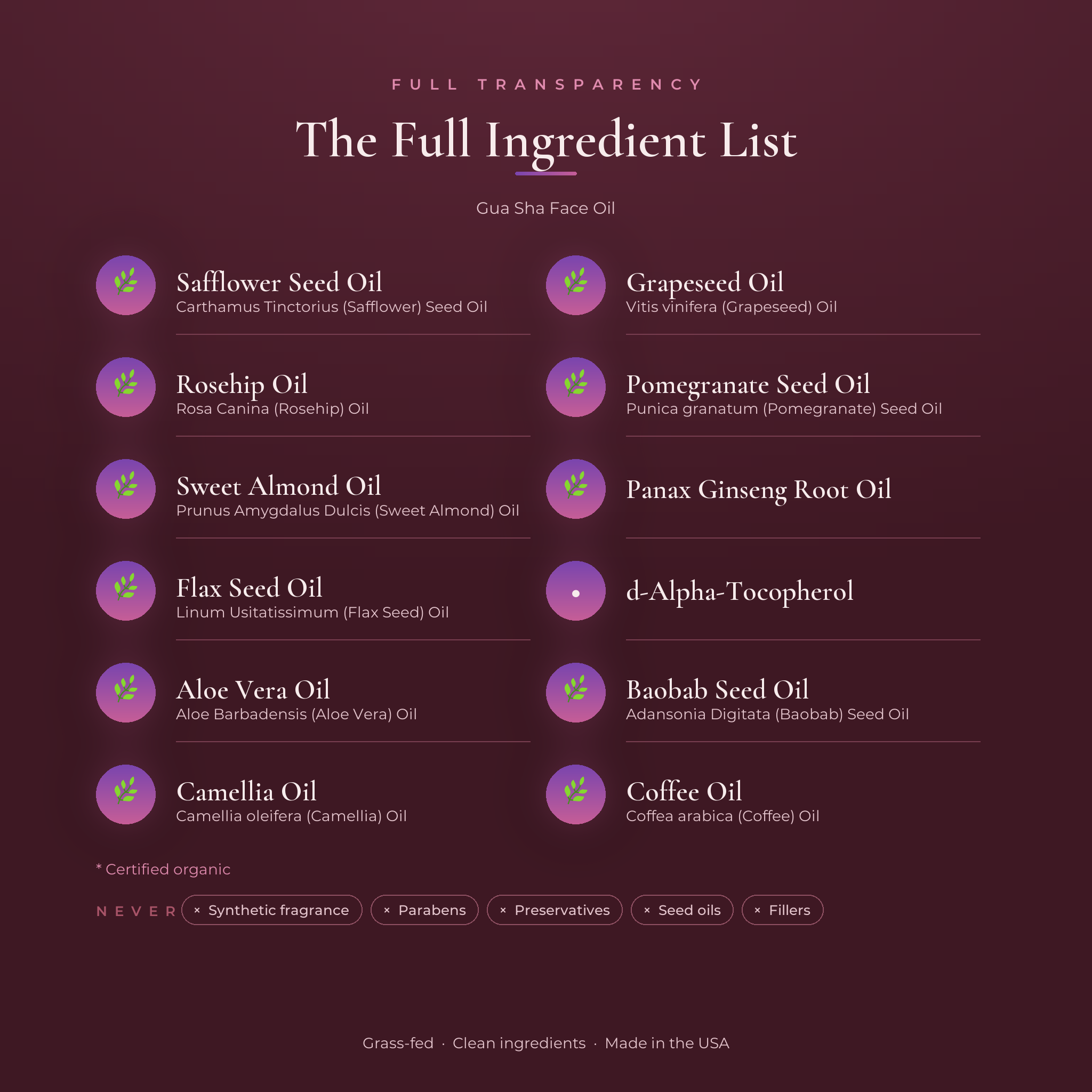 Gua Sha Face Oil — Austin Bloome product image 2