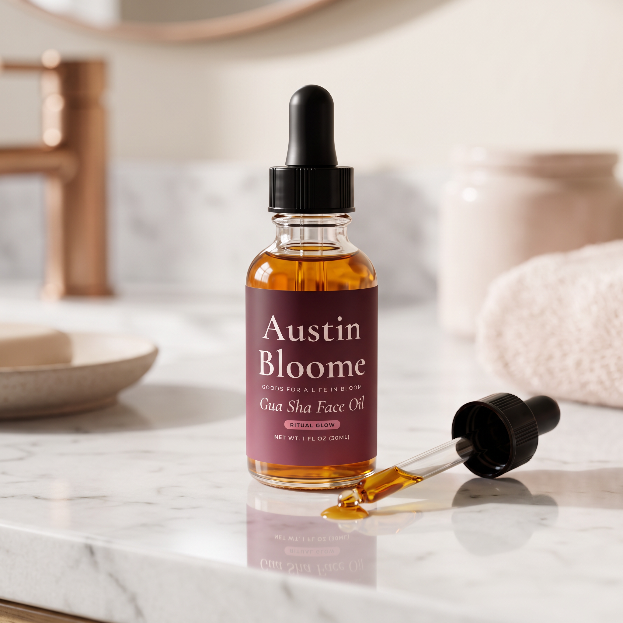 Gua Sha Face Oil — Austin Bloome