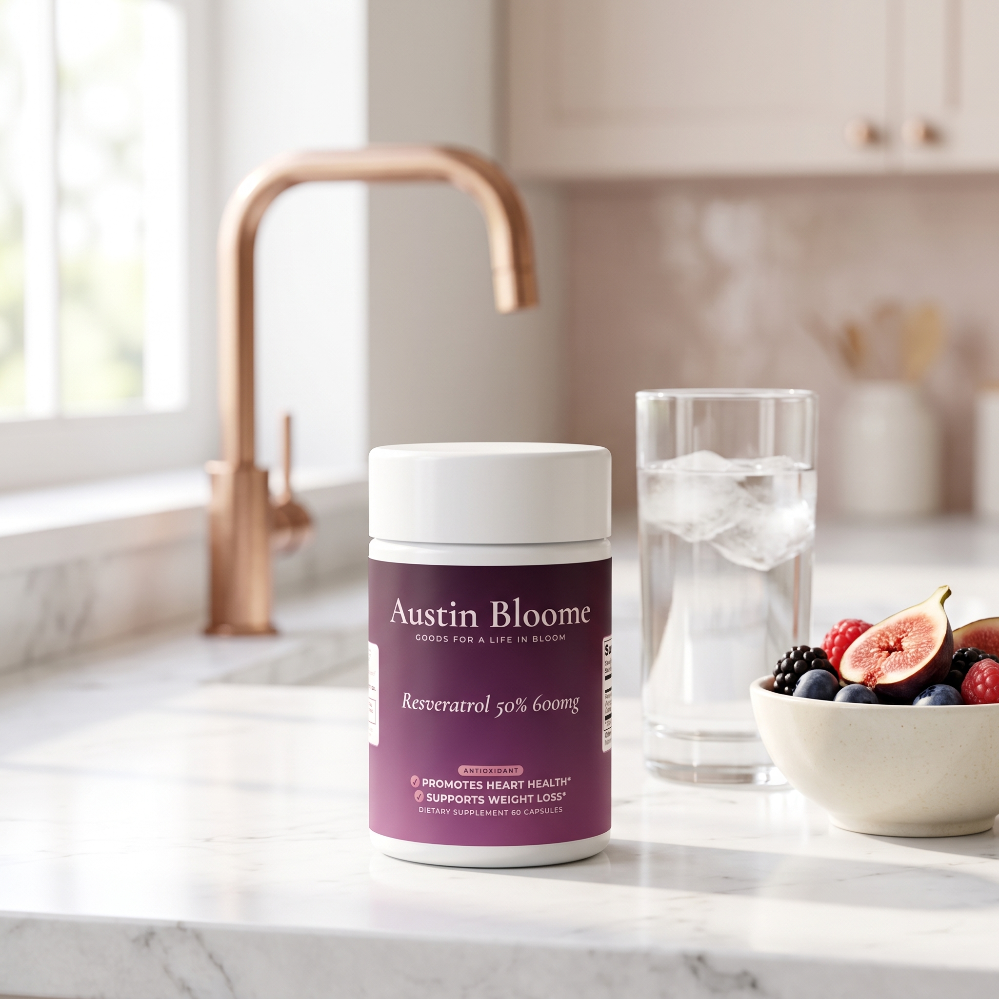 Resveratrol 50% 600mg — Austin Bloome