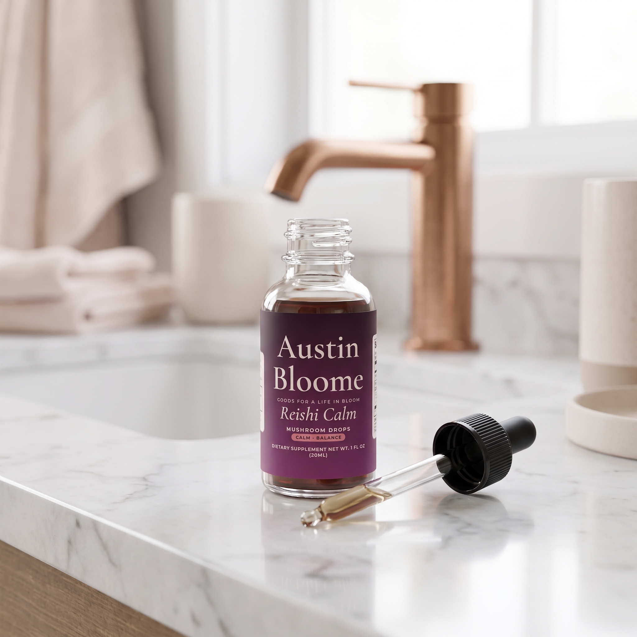 Reishi Calm Drops — Austin Bloome