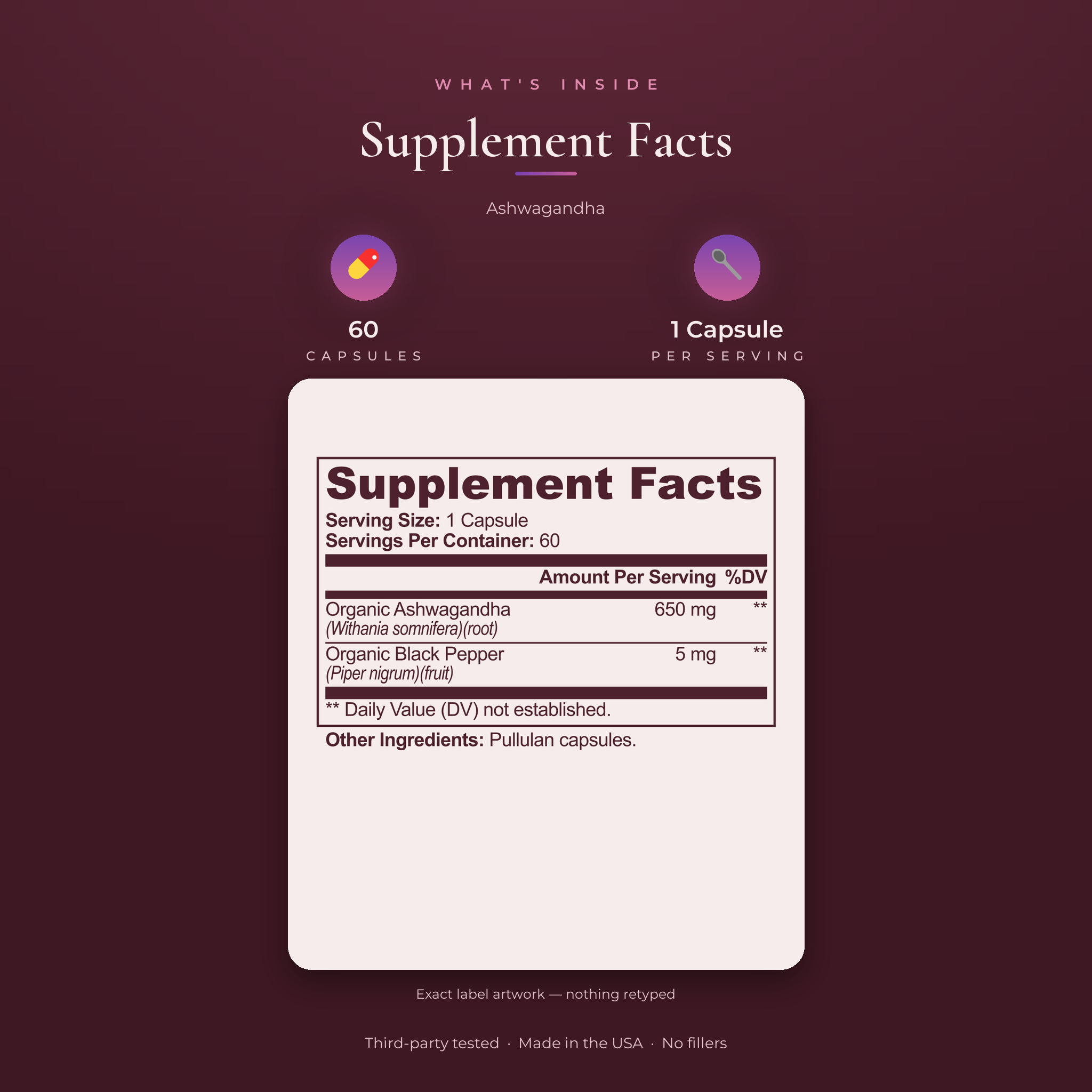 Ashwagandha — Austin Bloome product image 2