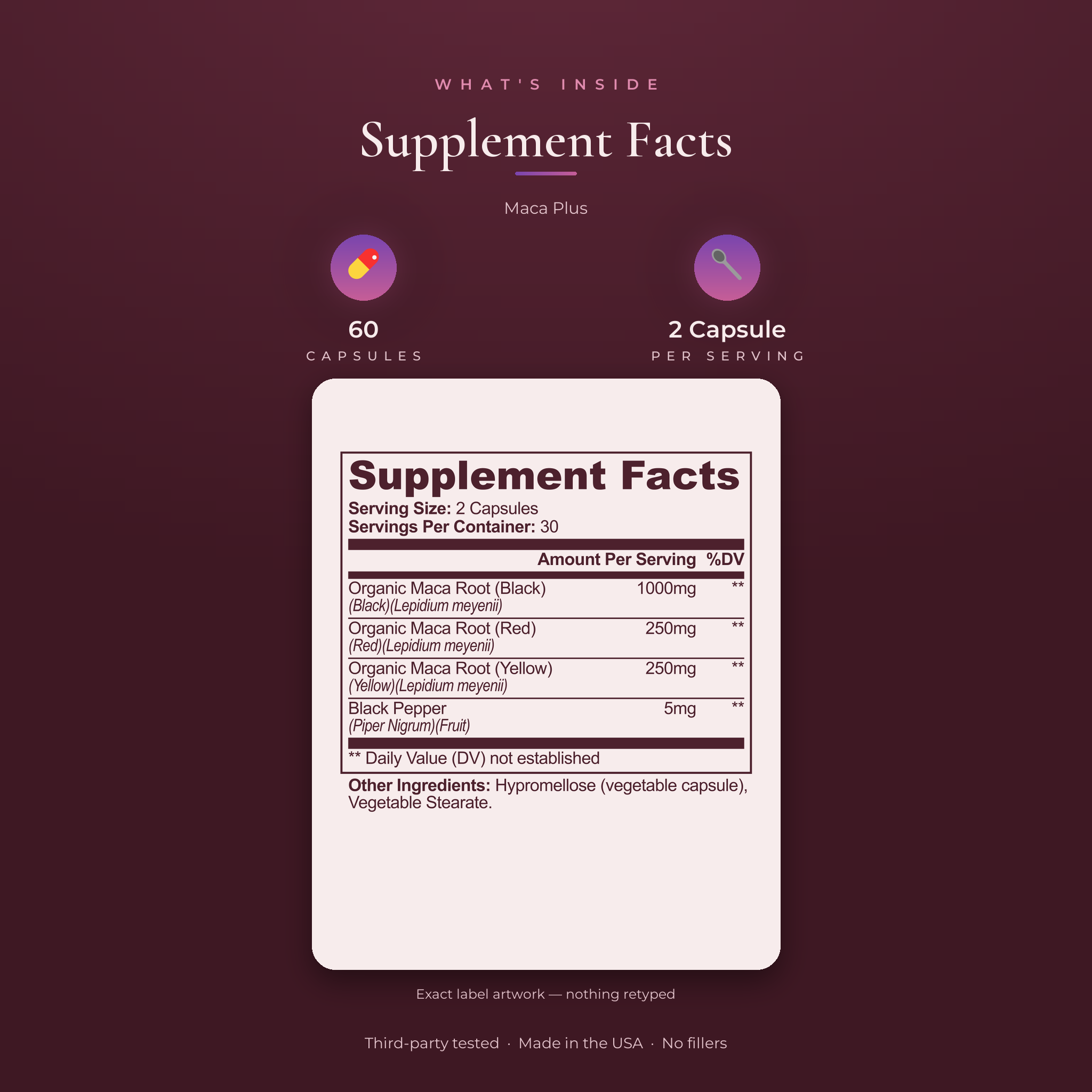 Maca Plus — Austin Bloome product image 2