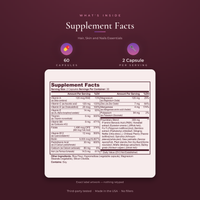 Hair, Skin and Nails Essentials — Supplement Facts