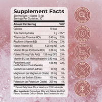 Hydration Powder (Peach Mango) — Supplement Facts