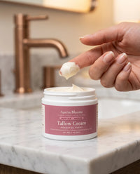 Tallow Cream Peaceful Night fingertip scoop