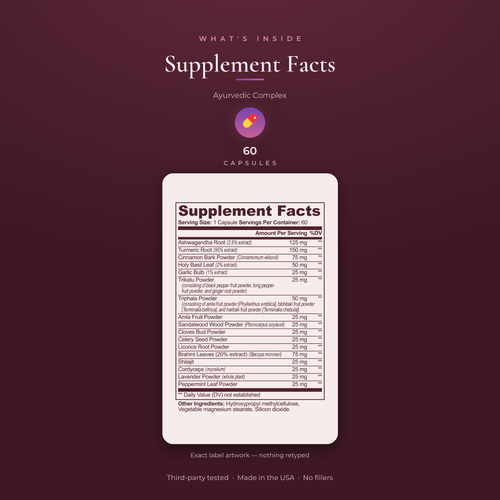 Ayurvedic Complex — Austin Bloome product image 2