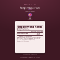 Colostrum Capsules — Supplement Facts