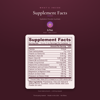 Hydration Powder (Lychee) — Supplement Facts