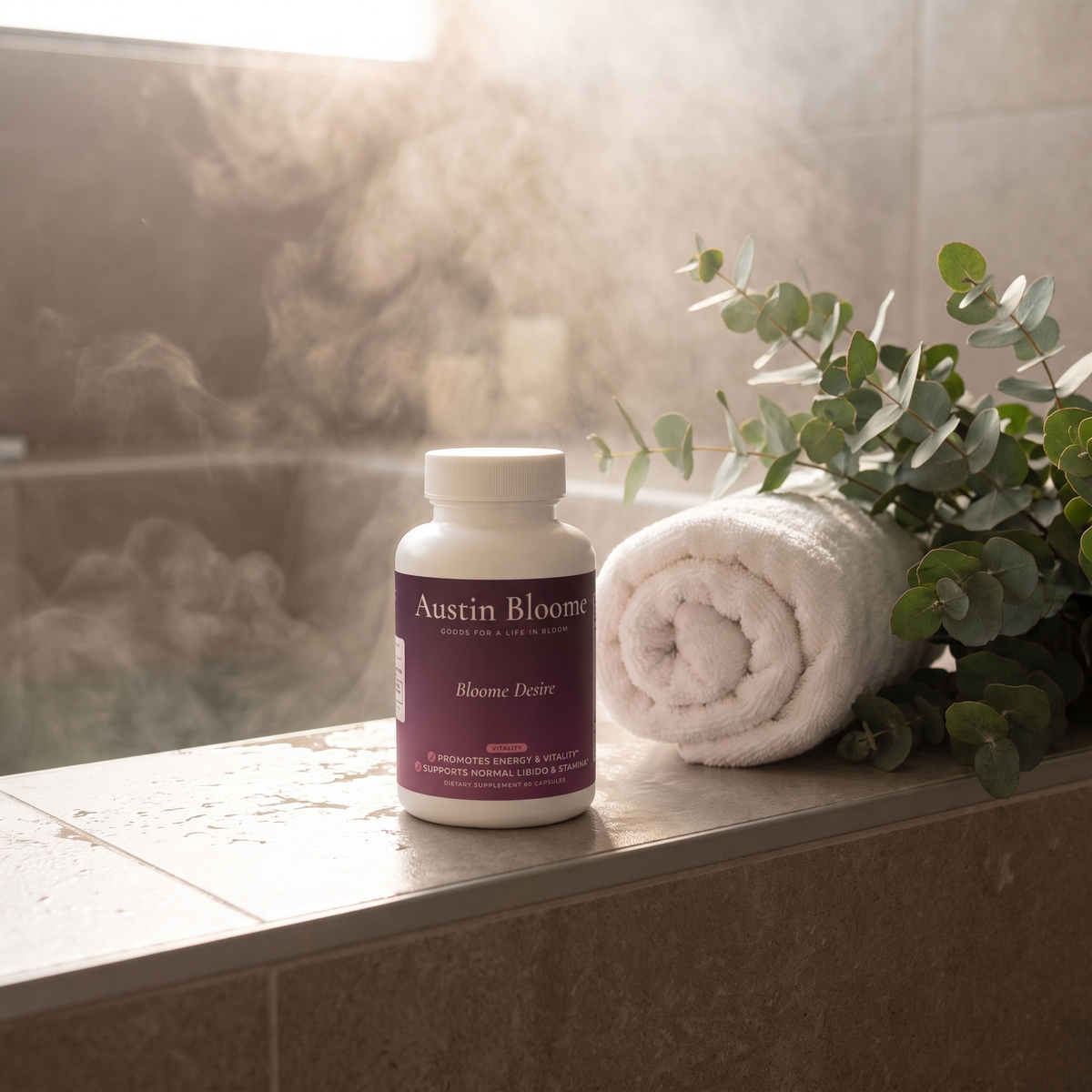 Bloome Desire — sunken bath steam